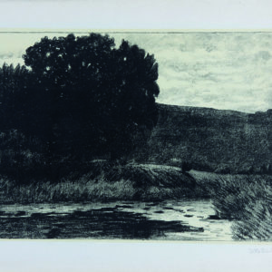 1922 William Röthlisberger, Paysage de la Thielle
