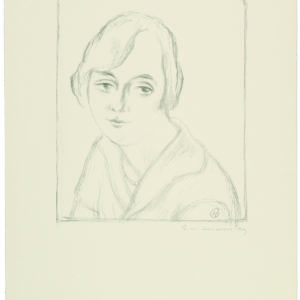 1925 Georges-Henry Dessouslavy, Jeune fille
