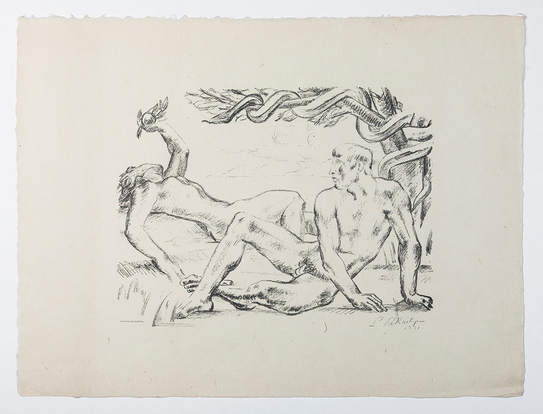 1931 Paulo (Paul) Röthlisberger, Adam et Eve