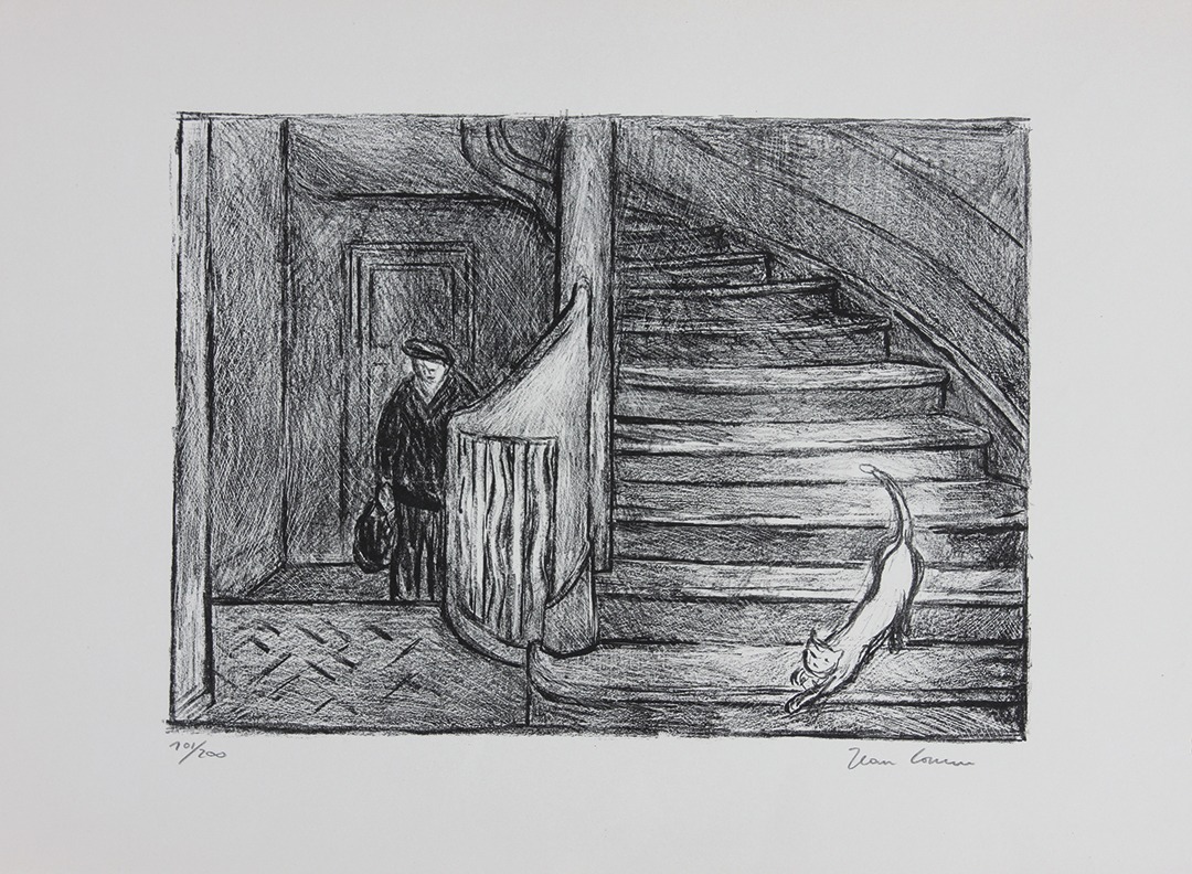 1947 Jean Cornu, L’Escalier