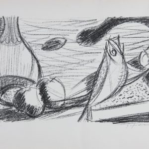 1948 Georges Froidevaux, Nature morte aux poissons