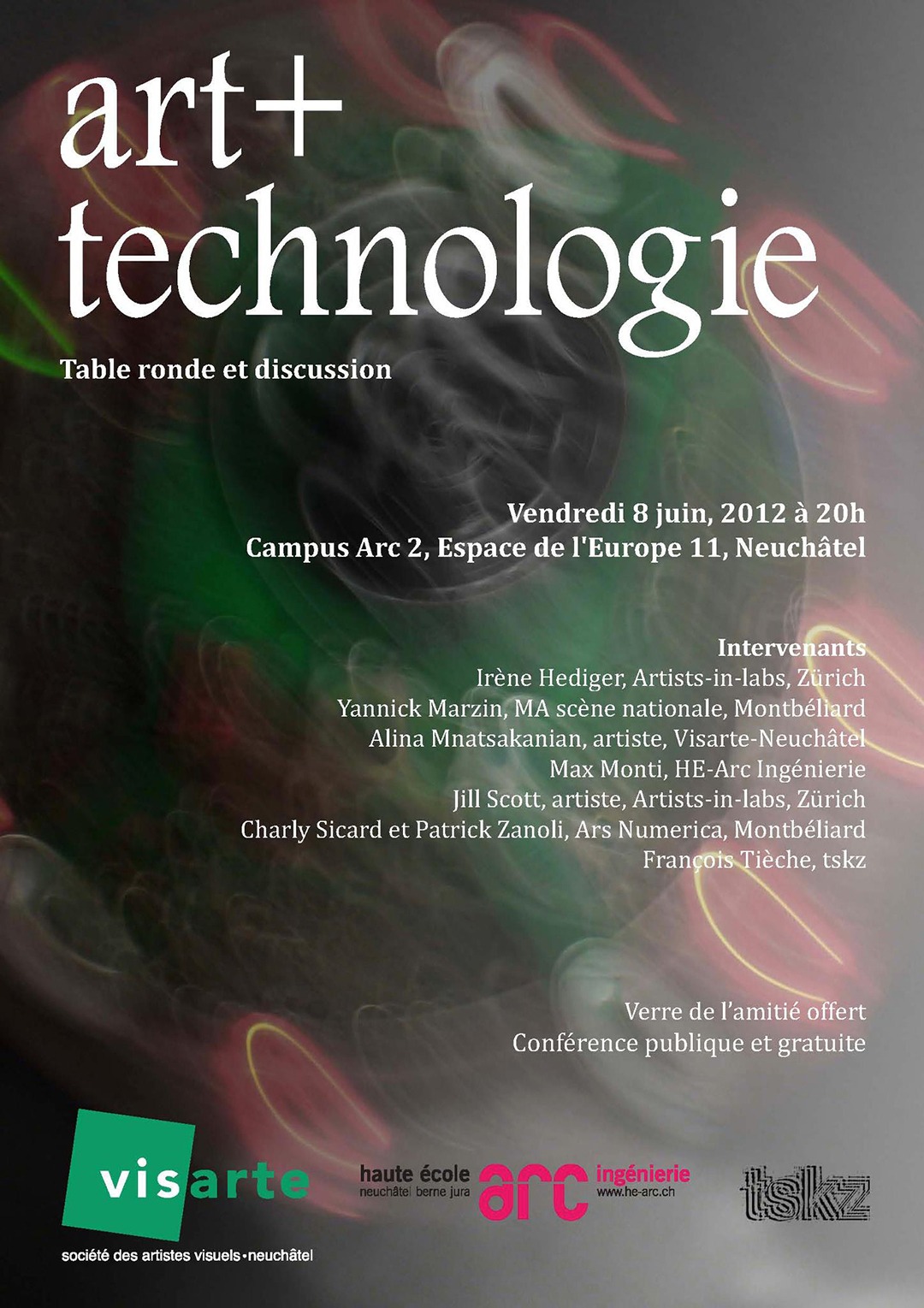 8.6.2012 Art et technologie Table ronde et discussion