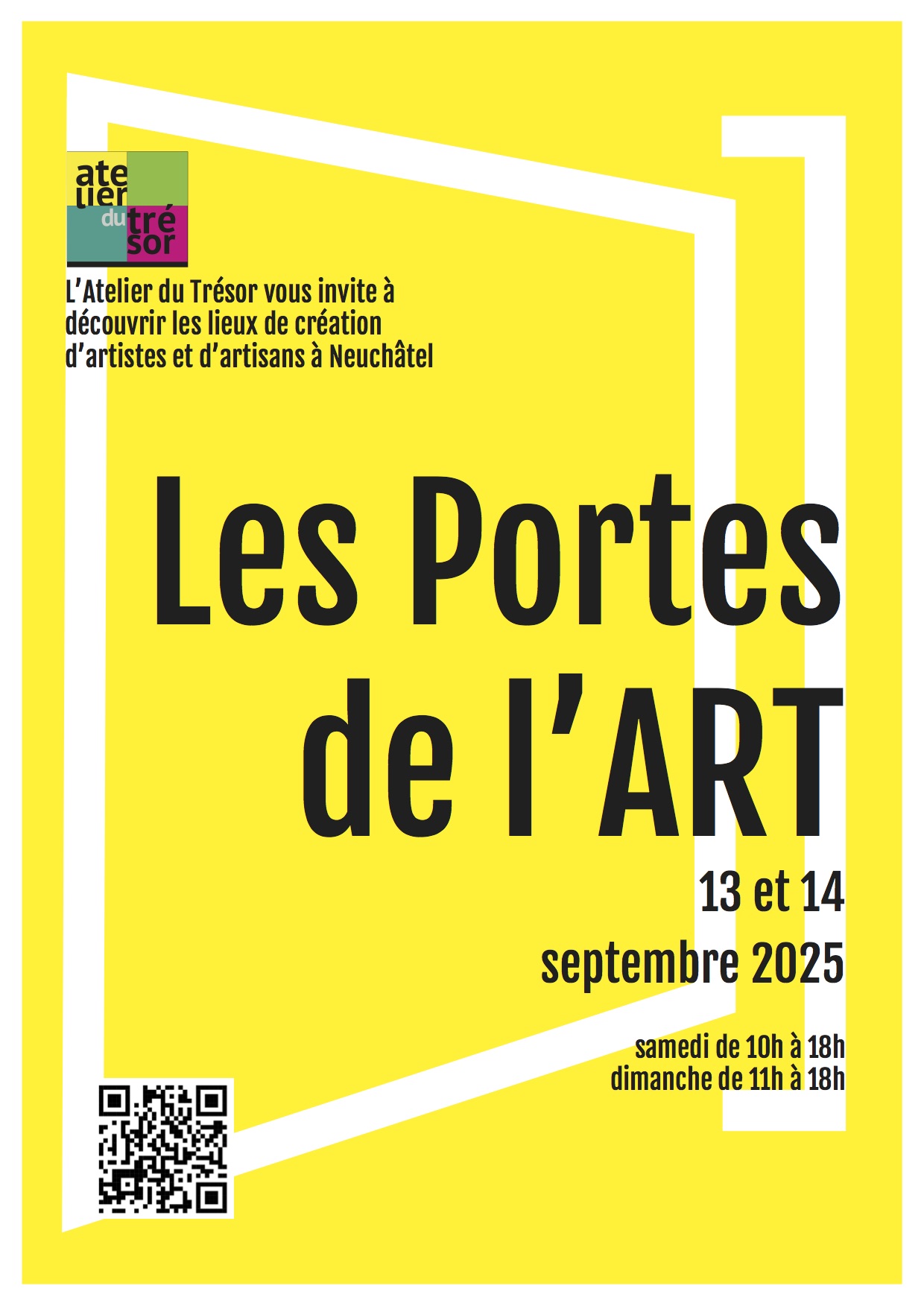 Les Portes de l’ART 2025 – 13 et 14.9.2025