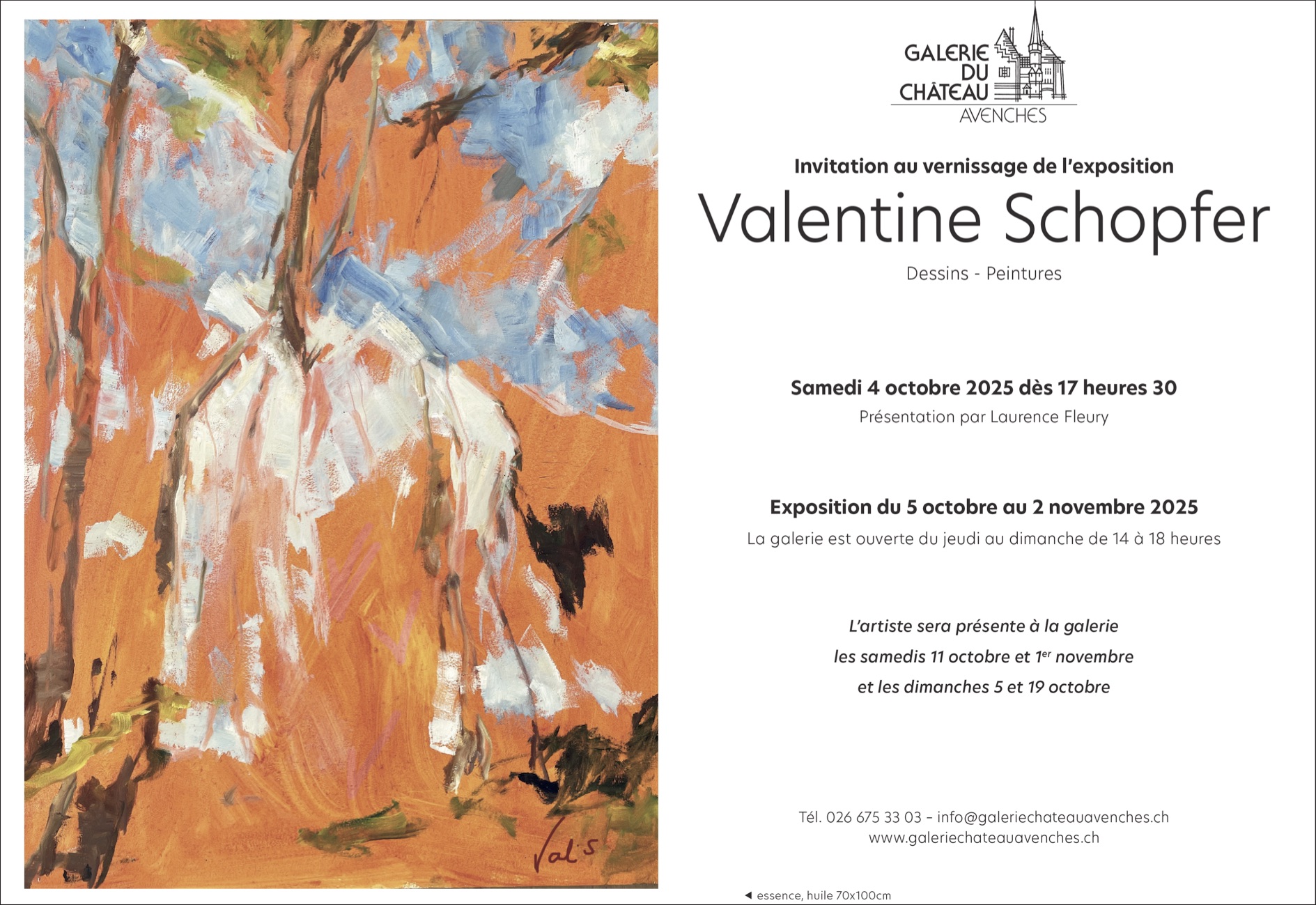 5.10-2.11.2025 – Valentine Schopfer